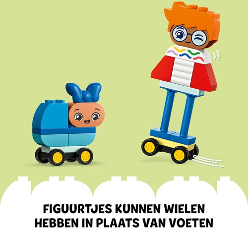 LEGO DUPLO Stad 10423 Mensen en hun emoties - 100