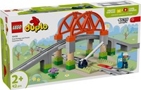 LEGO DUPLO Stad 10426 Treinbrug en rails uitbreidingsset - 10