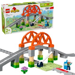 LEGO DUPLO Stad Treinbrug en rails uitbreidingsset - 10426