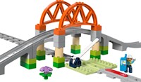 LEGO DUPLO Stad Treinbrug en rails uitbreidingsset - 10426-3