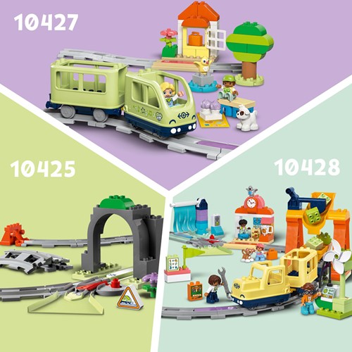LEGO DUPLO Stad 10426 Treinbrug en rails uitbreidingsset - 80