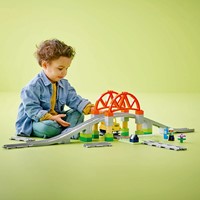 LEGO DUPLO Stad 10426 Treinbrug en rails uitbreidingsset - 100