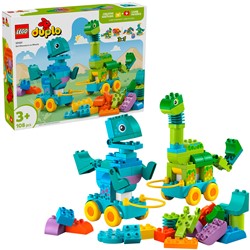 LEGO DUPLO Stad 3-in-1 dinosaurussen op wielen - 10451