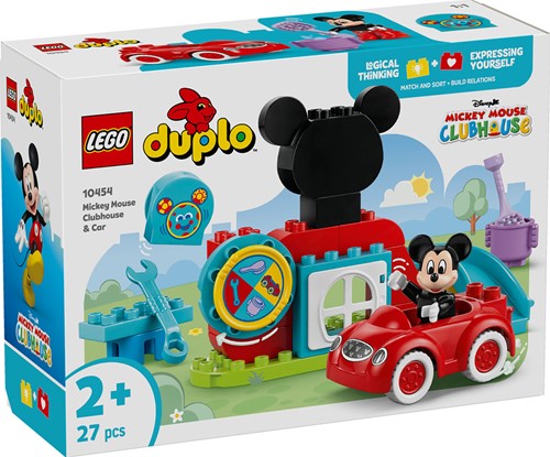 LEGO DUPLO Disney 10454 Mickey Mouse clubhuis en auto - 10