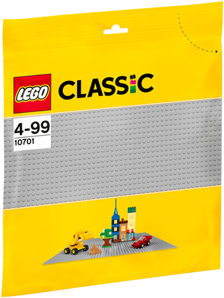 LEGO Classic Grijze bouwplaat 48x48 - 10701