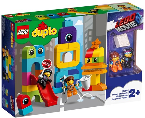 LEGO DUPLO THE LEGO® MOVIE 2™ Visite voor Emmet en Lucy van de DUPLO® Planeet - 10895