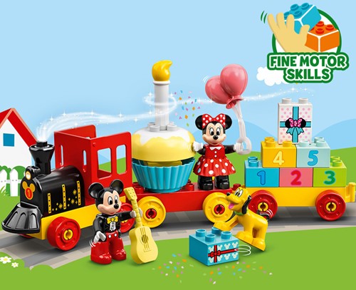 LEGO DUPLO Disney 10941 Mickey & Minnie Verjaardagstrein - 80