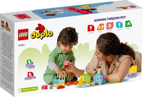 LEGO DUPLO 10954 Getallentrein - Leren tellen - 90