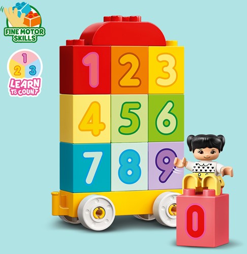 LEGO DUPLO 10954 Getallentrein - Leren tellen - 70