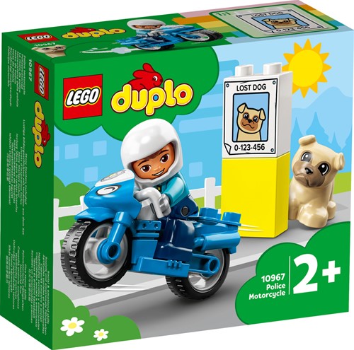 LEGO DUPLO Stad 10967 Politiemotor - 10