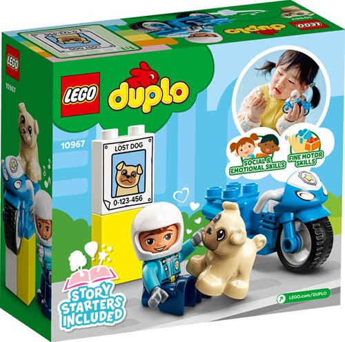 LEGO DUPLO Stad 10967 Politiemotor - 70