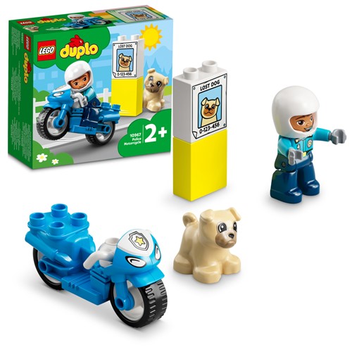 LEGO DUPLO Stad Politiemotor - 10967
