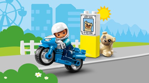 LEGO DUPLO Stad Politiemotor - 10967-2