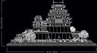 LEGO Architecture 21060 Kasteel Himeji - 50