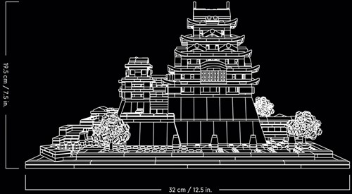 LEGO Architecture 21060 Kasteel Himeji - 50