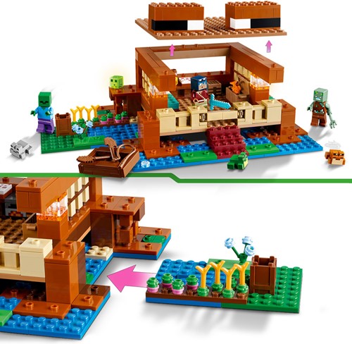 LEGO Minecraft™ 21256 Het kikkerhuis - 60