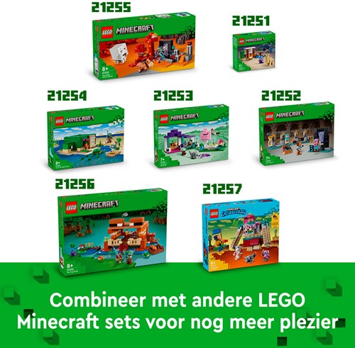 LEGO Minecraft™ 21256 Het kikkerhuis - 130