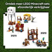 LEGO Minecraft® 21273 De Ghast-ballon aanval op het dorp - 130