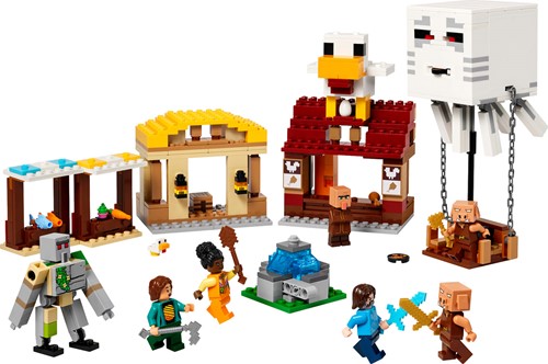 LEGO Minecraft® The Ghast Balloon Village Attack - 21273-3