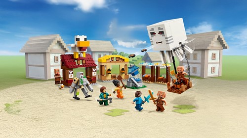 LEGO Minecraft® The Ghast Balloon Village Attack - 21273-2
