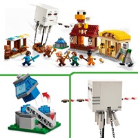 LEGO Minecraft® 21273 De Ghast-ballon aanval op het dorp - 50