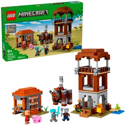 LEGO Minecraft® The Pillager Outpost and Ravager - 21278