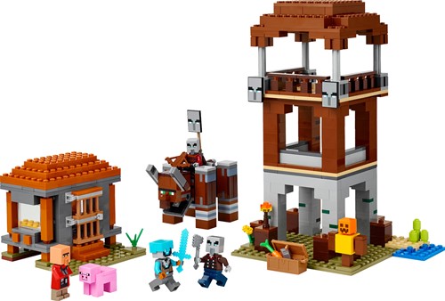 LEGO Minecraft® The Pillager Outpost and Ravager - 21278-3