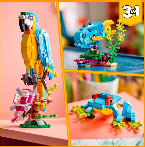 LEGO Creator 31136 Exotische papegaai - 100