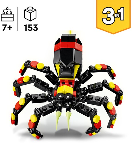 LEGO Creator 31159 Wilde dieren: spannende spin - 120