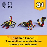 LEGO Creator 31159 Wilde dieren: spannende spin - 130
