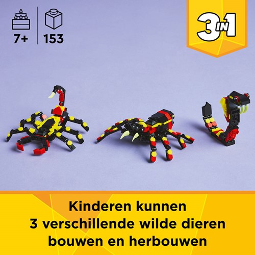 LEGO Creator 31159 Wilde dieren: spannende spin - 130