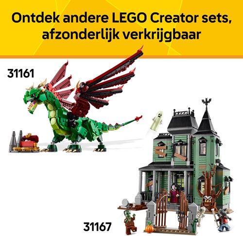 LEGO Creator 31168 Middeleeuws kasteel met ridders te paard - 150