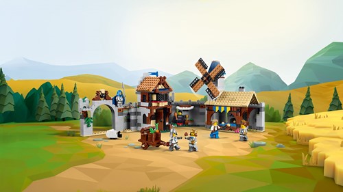 LEGO Creator 31168 Middeleeuws kasteel met ridders te paard - 60