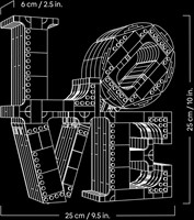 LEGO Art 31214 LOVE - 40