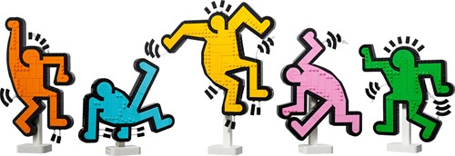 LEGO Art Keith Haring - Dansende figuren - 31216-3