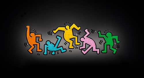 LEGO Art Keith Haring - Dansende figuren - 31216-2