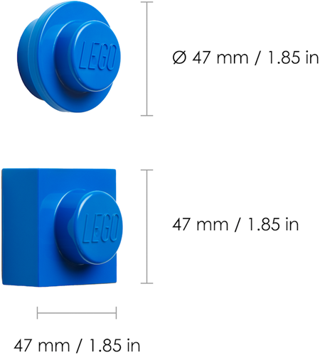 LEGO Magneetset Blauw - 4010