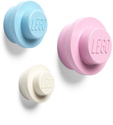 LEGO Roze, lichtblauwe en witte ophanghakenset - 5006139