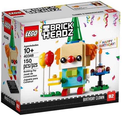 LEGO BrickHeadz™ Verjaardagsclown - 40348