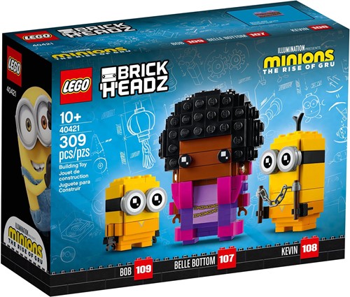 LEGO BrickHeadz™ Belle Bottom, Kevin en Bob - 40421