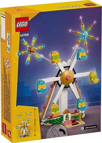 LEGO Creator Vieringenserie: reuzenrad met vuurwerk - 40758 - 20