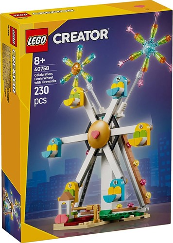 LEGO Creator Vieringenserie: reuzenrad met vuurwerk - 40758