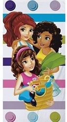 LEGO Friends Strandlaken Spot - 70x140cm