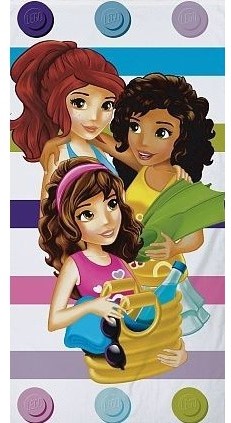 LEGO Friends Strandlaken Spot - 70x140cm