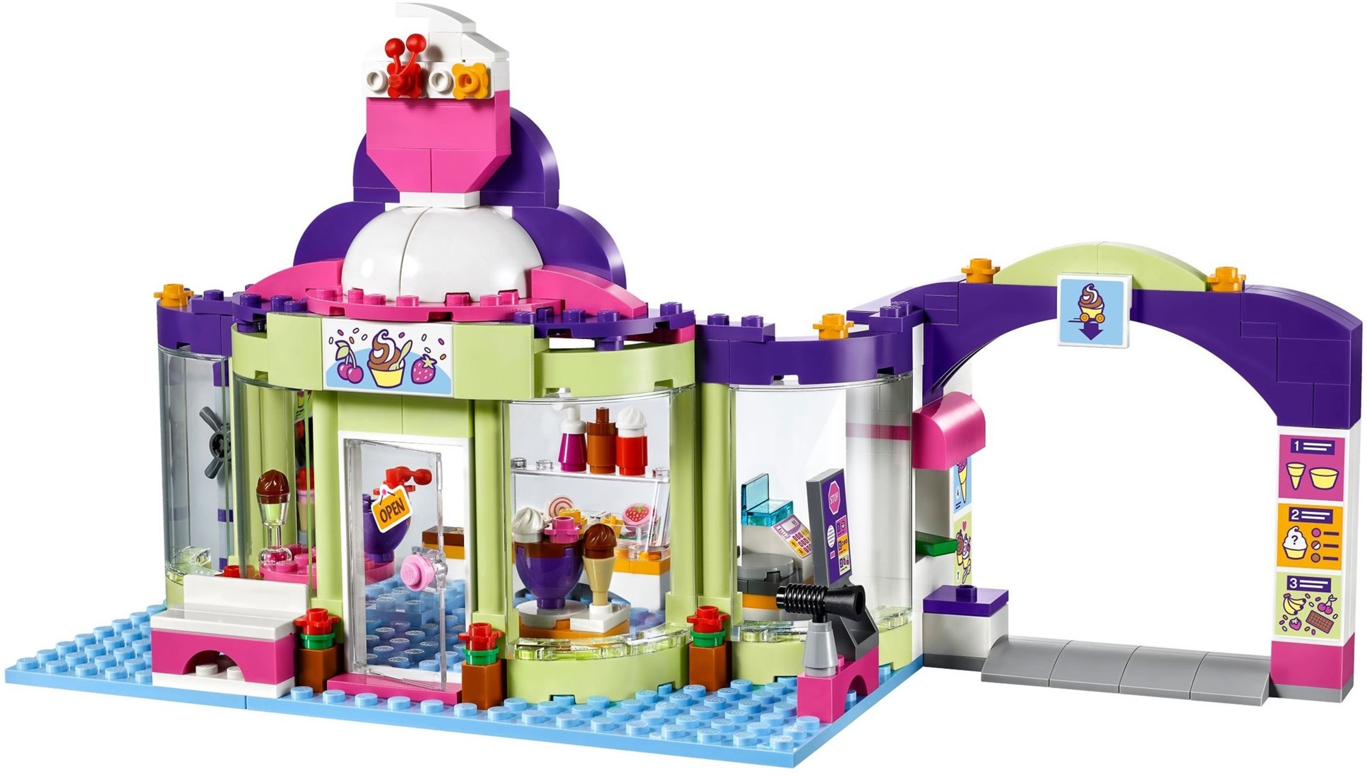 LEGO Friends Heartlake yoghurtijswinkel 41320