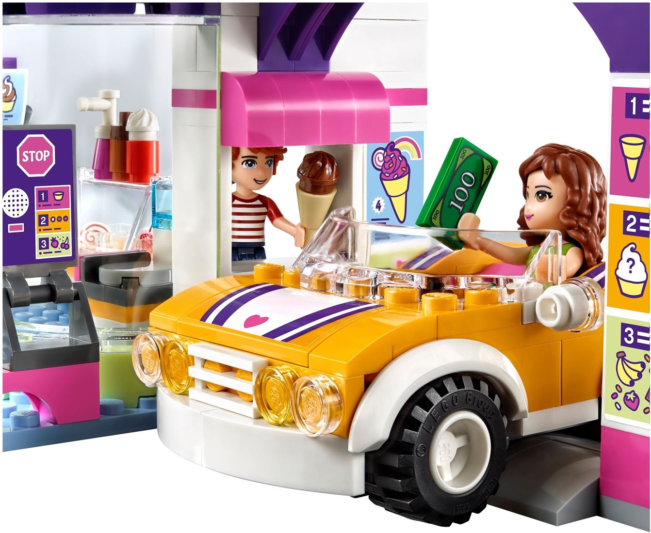 LEGO Friends Heartlake yoghurtijswinkel 41320