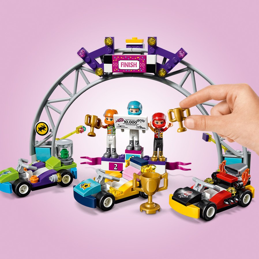 Lego friends the store big race day