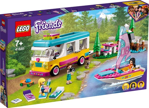 LEGO Friends Boscamper en zeilboot - 41681