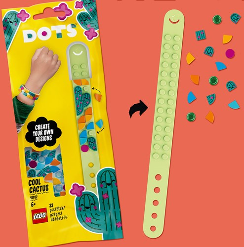 LEGO DOTS 41922 Coole cactus armband - 80