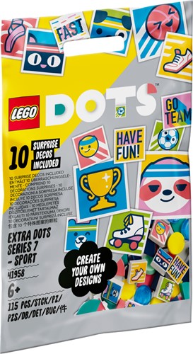 LEGO DOTS 41958 Extra DOTS - serie 7 - SPORT - 10